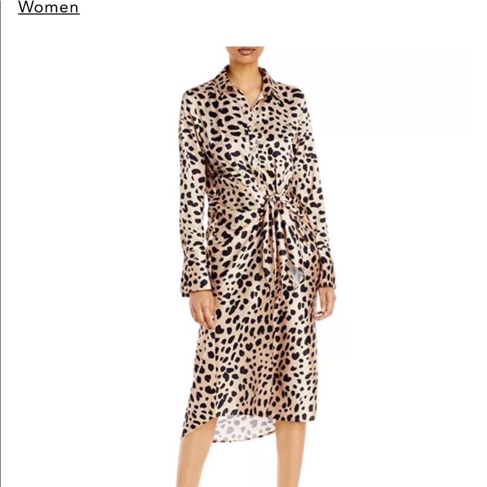 Aqua for Bloomingdales Wrap Dress